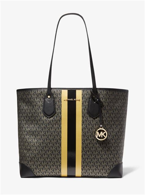 michael kors striped bag